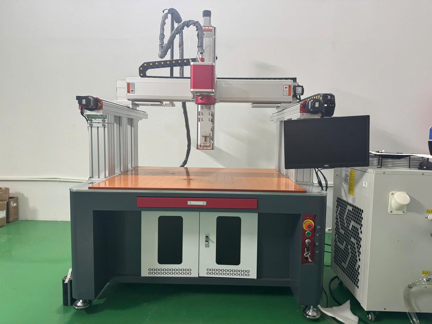 Máy Hàn Cell Pin Tự Động TAMHOA LASER - Giới Thiệu Chi Tiết Các Bộ Phận