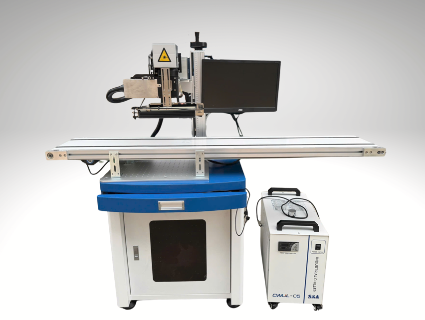 Máy khắc laser UV băng truyền tự động TAMHOA LASER – Giải pháp khắc tốc độ cao cho sản xuất hiện đại