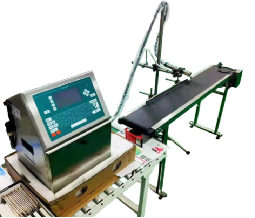 Expiry date and batch number printing machine may in han su dung so lo