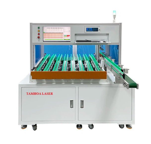 batery sorting machine may phan loai pin 8 kenh