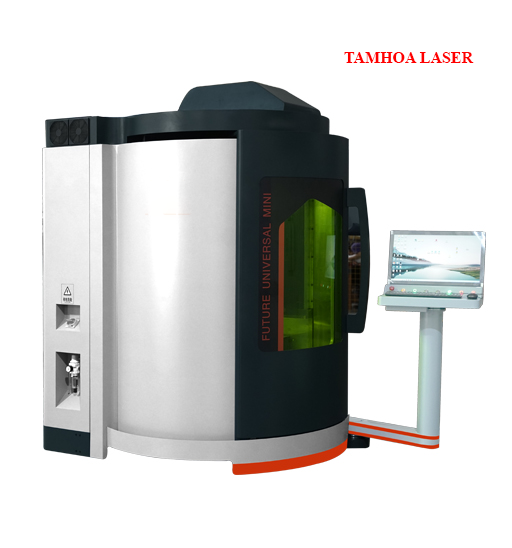 may cat laser 5 truc mini